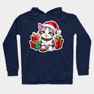 Cat christmas and gift christmas Hoodie